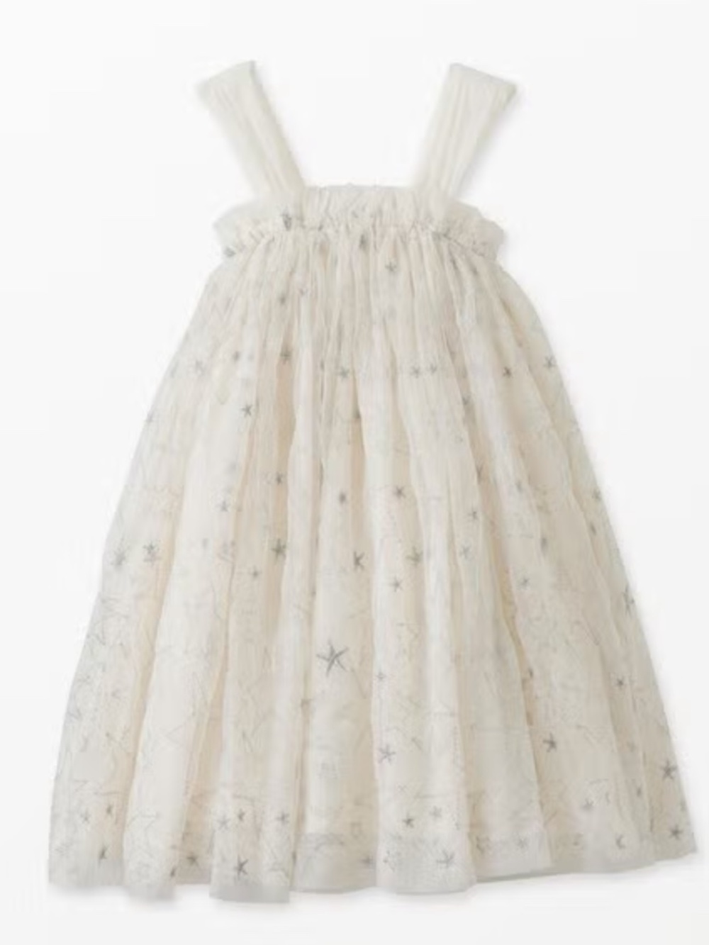 Hanna Andersson Star Tulle Party Dress 85/2T